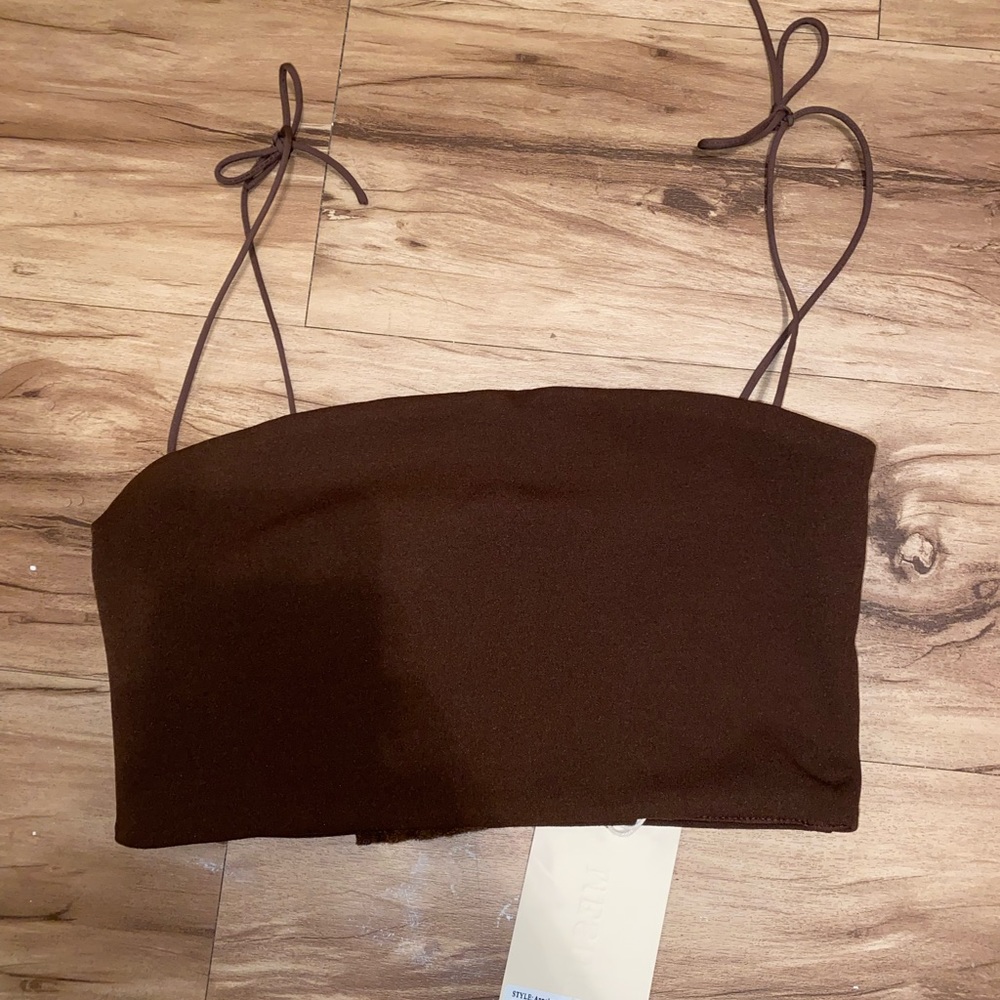 Meshki Brown Cami Top